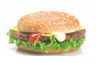 Sandwich cheeseburger