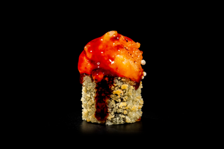 171. Maki Frito Spicy Salmón (8 Uds.)