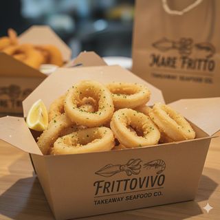 Frittura di calamari e gamberi