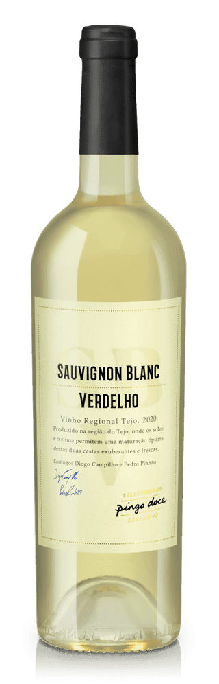Vinho Tejo Sauvignon Blanc & Verde Pingo Doce Branco 75cl