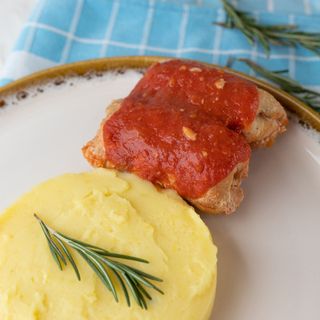 Пюрешка з кручениками 