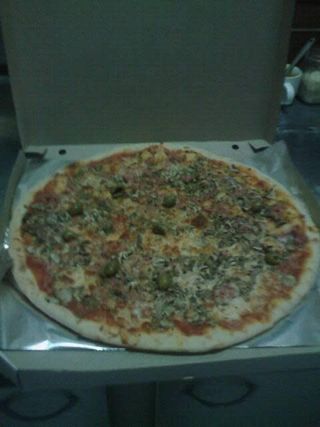 Mala vegetariana pizza
