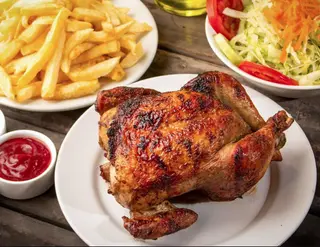 Medio pollo broaster