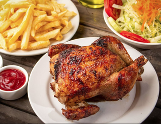 Medio pollo broaster