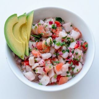 Ceviche Mixto De Pez Y Mariscos