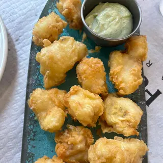 Fritos De Pixín En Tempura