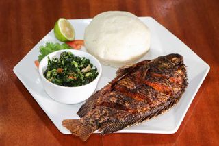 Tilapia With Ugali