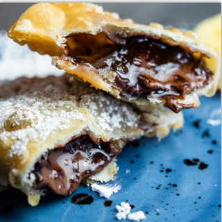 Empanadilla de Chocolate y Plátano