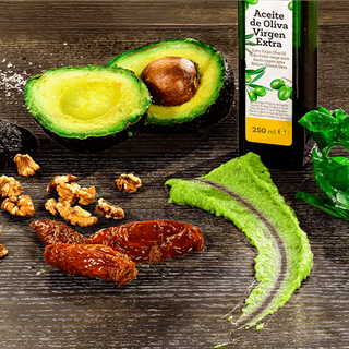 Salsa aguacate nueces