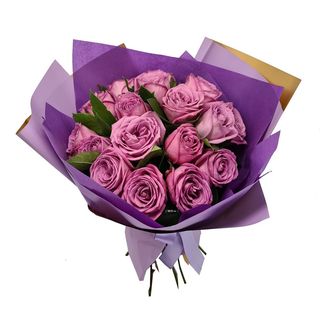 11 trandafiri lila
