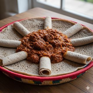 Zighinì con injera