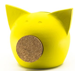 Pusculita ceramica Chalk Collection XS Yellow (XS)