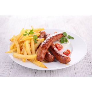House Sausage And  Fries