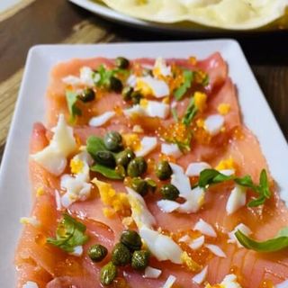 Carpaccio di salmone