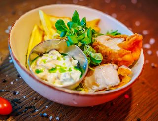 Fish and chips bowl