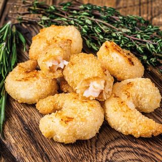 Gambas Rebozadas Con Salsa Alioli