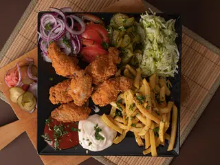 Meniu aripioare  600 Gr.