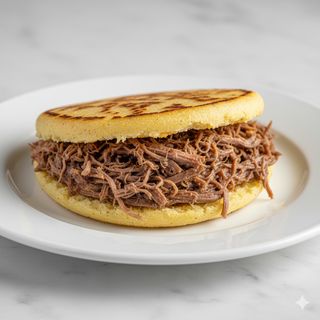 Arepa De Carne Deshilachada (1 Ud.)