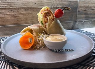 Wrap Con Pollo Crujiente