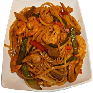 tallarines fritos tres delicias