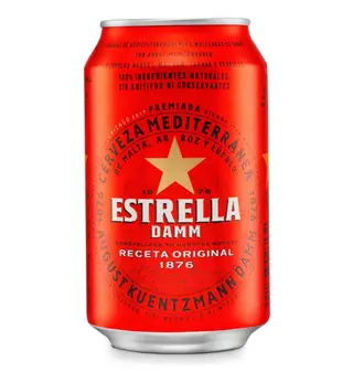 Estrella damm lata 33cl 