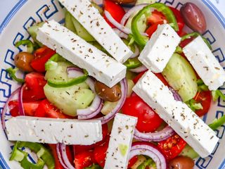 Insalata greca veggie