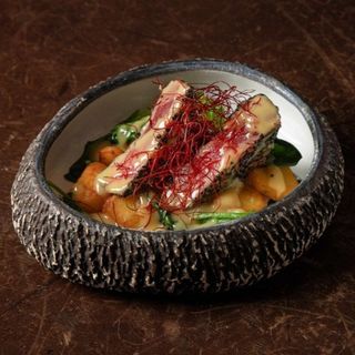 Стейк тунця з картоплею(240г)