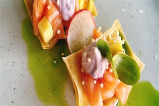 AS3. Millefoglie salmone