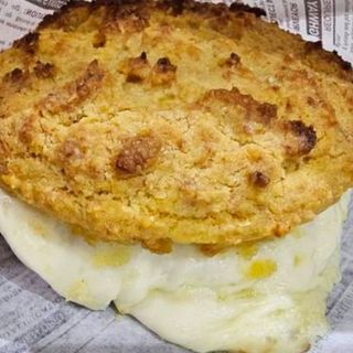 Arepa de choclo.