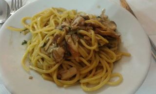 Tonnarelli ai funghi porcini