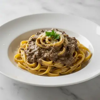 Tallarines Al Tartufo