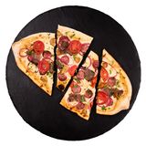 Піца з бріскетом, опеньками та червоною цибулею (280г)