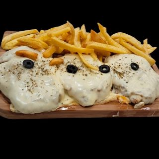 Milanesa A La Fugazzetta De Ternera Black Angus