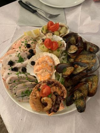 Antipasto misto di pesce Sapore di Mare