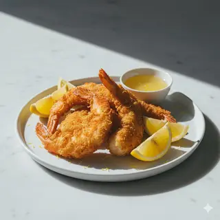64a.Langostino japones tempura
