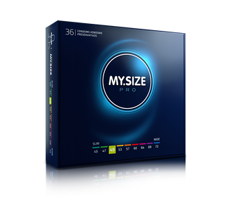 MY.SIZE PRO პრეზერვატივი (36 ცალი) ზომა 49
