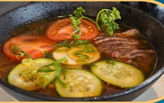 Noodles saltati con manzo