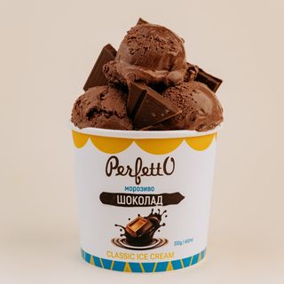 Морозиво Perfetto "Класік" - Бельгійський шоколад 330 г