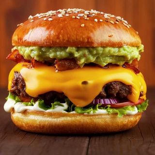 DOUBLE CHEESE BURGUER 