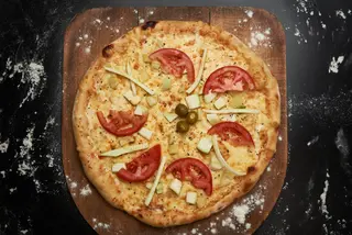 Vegetariana pizza 28cm