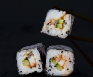 Hosomaki avocado e granchio 8 pezzi