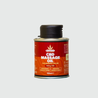 Energetsko uje za masažu sa 100 mg CBD-a naranča i limun