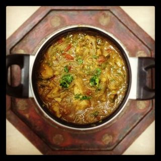 Chicken dhansak 