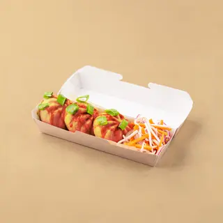 Baozi z mięsem smażone 