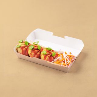 Baozi z mięsem smażone 