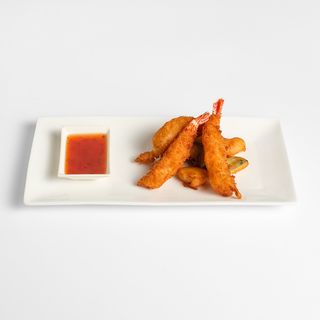 31. Tempura kozice i povrće