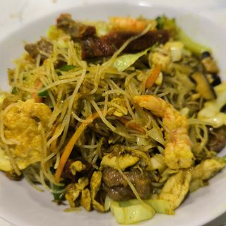 Fideos De Arroz Estilo Singapur