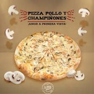 Pizza Clásica De Pollo (30 cm.)