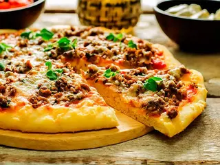 Pizza Ternera( carne picada)-32cm