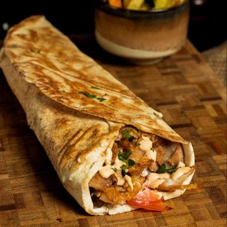 Shaorma Coressy de pui la lipie